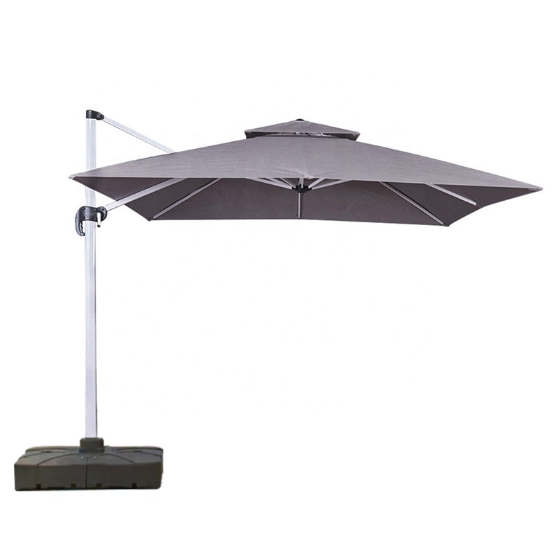 Y Aluminum Material Luxury Garden Outdoor Commercial Patio Table Umbrella  Parasol Sonnenschirm sombrillas para jardin