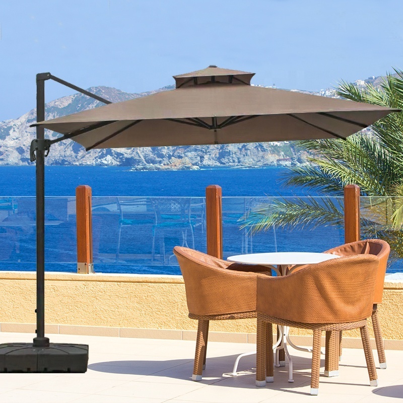 Y High Quality Patio Umbrella Outdoor Parasol Large Roman Umbrella Commercial Patio Parasol Garden Table Umbrella