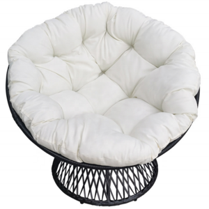 Outdoor Swing Rocking Chair Papasan Chair With Cushion Swivel Wicker