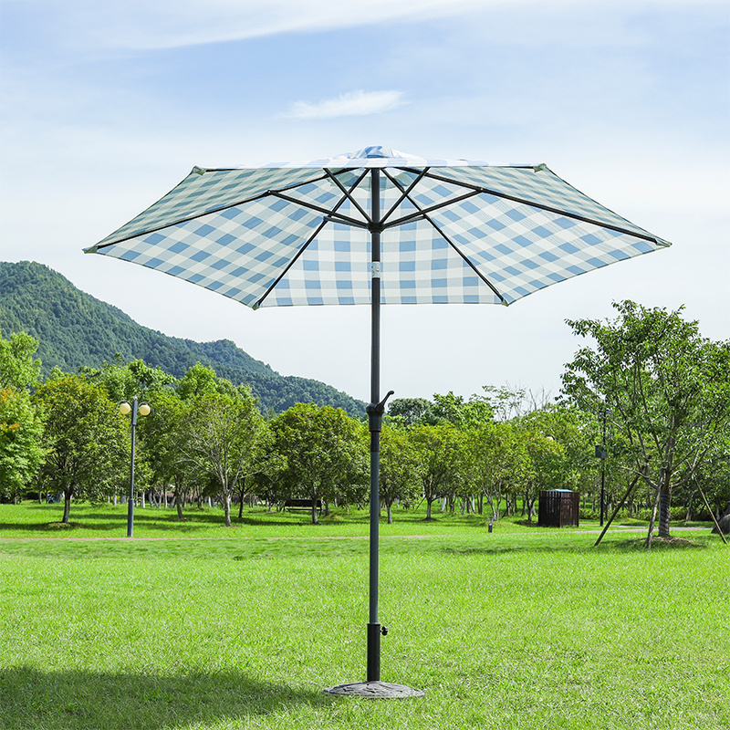 500pcs custom Design garden sun parasol patio market umbrella with tilt 2022 boho umbrella outdoor garden