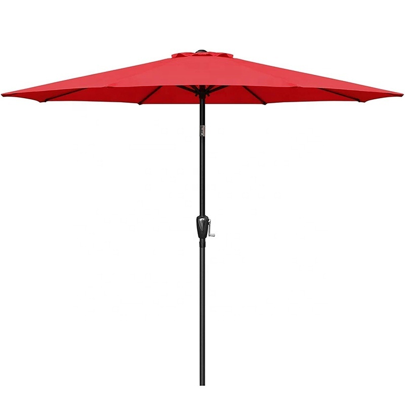 Ready to Ship In Stock 9ft Restaurant Commercial Patio Umbrellas Outdoor Parasol Garden Cafe Terrace Sunshade MacrameUmbrella