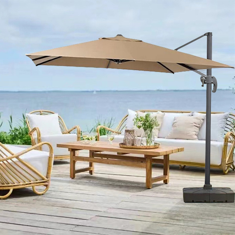 L Big Size Commercial Outdoor Umbrella Weather Resistant Outdoor Patio Garden Furniture