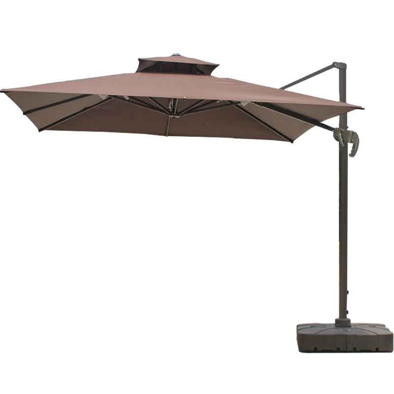 commercial outdoor umbrellas wholesaleFrame Polo 53*77mm  Sun Shade Giant Garden High End Furniture umbrella