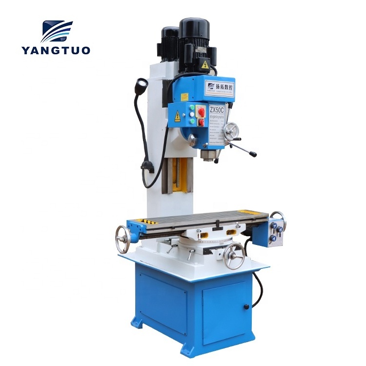 Mini metal bench top drilling milling machines ZX50C China mini drilling and milling machine for sale