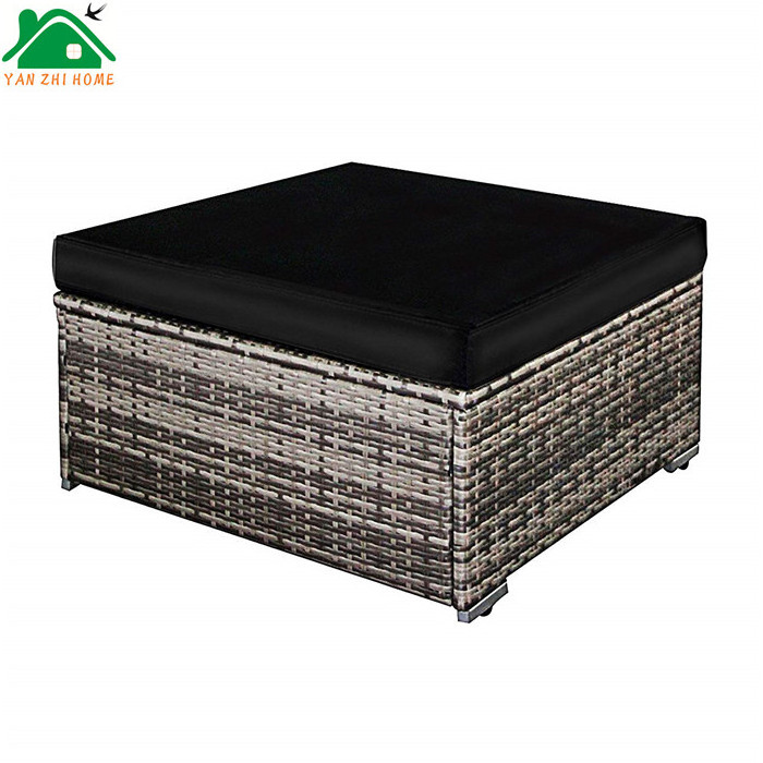 outdoor rattan wicker cube sofa tables chair sets leisure set garden furniture