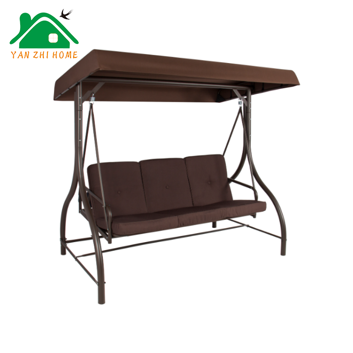 3 Seater Swing Canopy, Outdoor Bench Swing, Yard Bench Swing