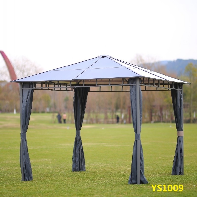 pergola Gazebo Aluminium, New Design Outdoor Gazebo Garden Tent Manufacturer