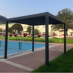 pergola Gazebo Aluminium, New Design Outdoor Gazebo Garden Tent Manufacturer