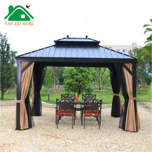 Oasis Gazebo, Round Gazebo, Outdoor Rattan Gazebo Garden Tent