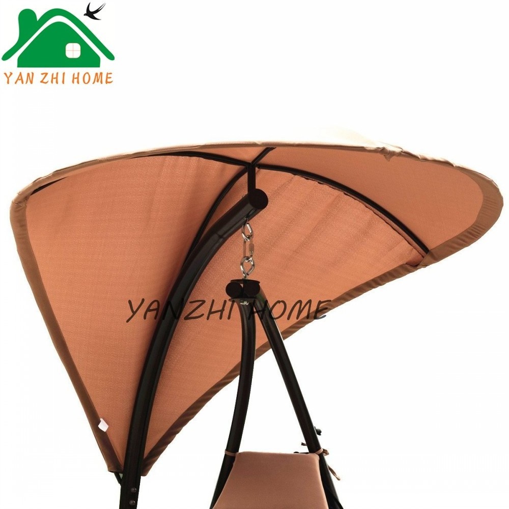 Natural rattan garden jhoola two seat hanging swing chair