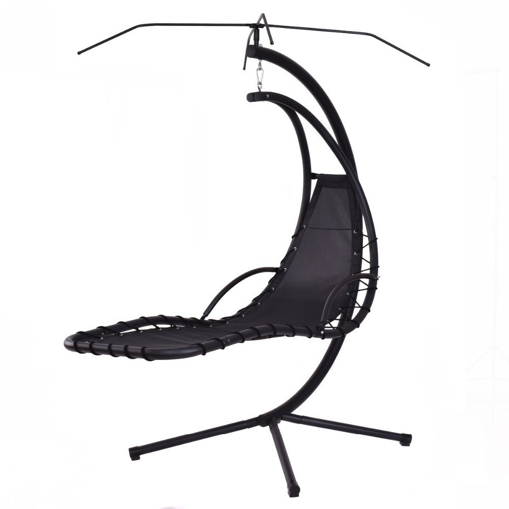 outdoor indoor swing chair Ceiling hanging rattan chair with double hanging rope