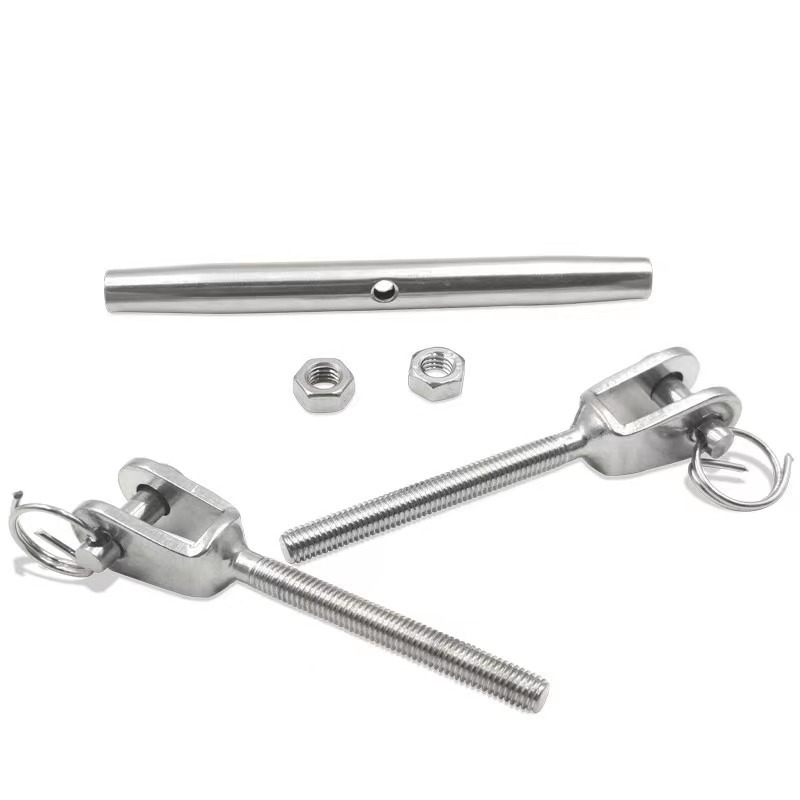 High quality Factory Supply Product Stainless Steel 304/316 M5-M20 Turnbuckles  jaw-jaw