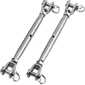 High quality Factory Supply Product Stainless Steel 304/316 M5-M20 Turnbuckles  jaw-jaw