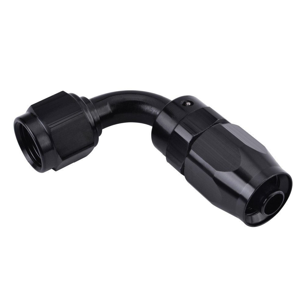 Aluminum Alloy 8AN AN8 90 Degree Swivel Fuel Hose End AN Fitting