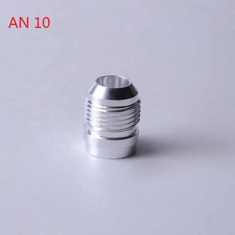 Top Quality Aluminum AN4 6 8 10 12 16-AN Straight Male Weld Fitting Adapter Weld Bung Hose Fitting