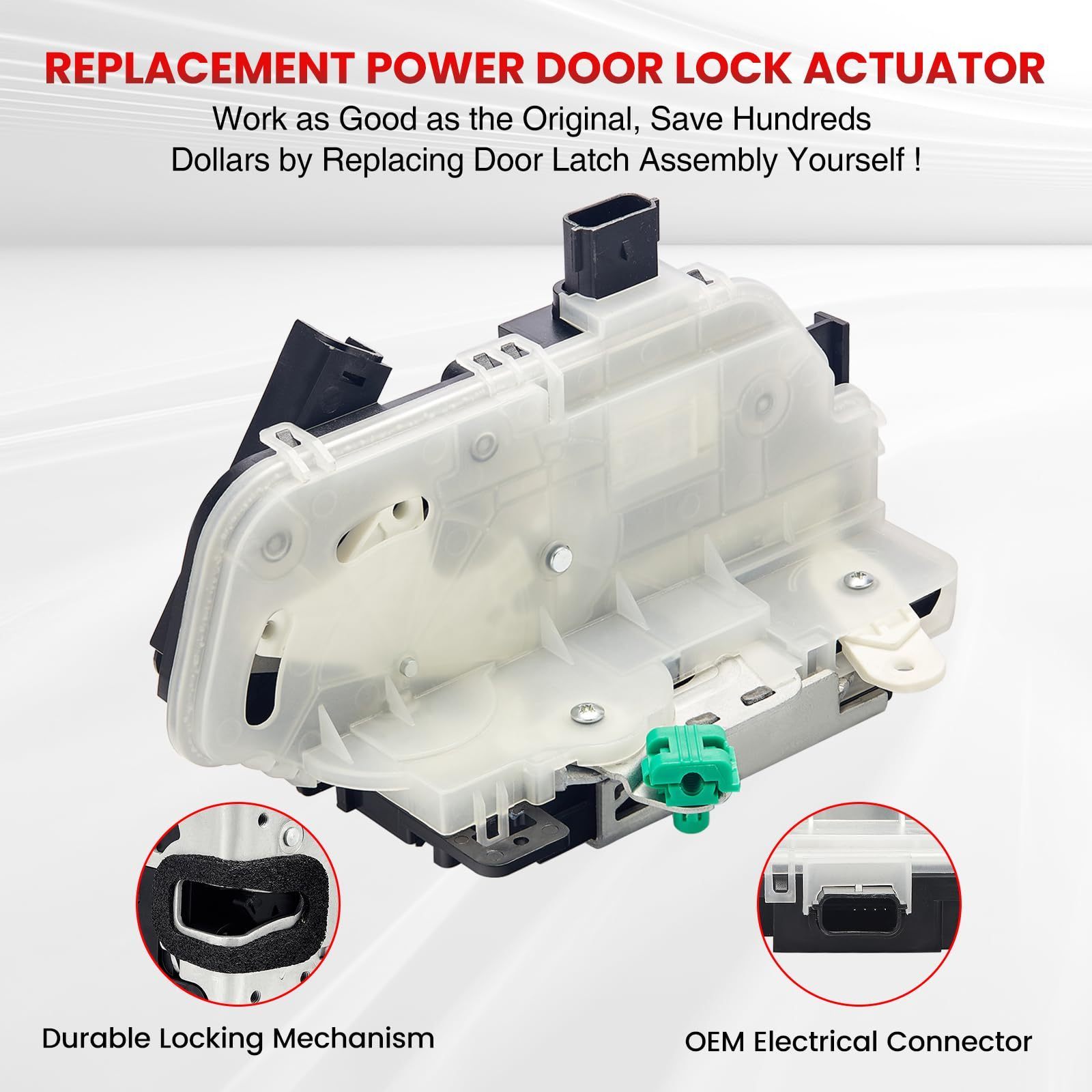 9S4Z5421813A Front Left Driver Side Power Door Lock Latch Actuator for 2009-2014 Ford F-150