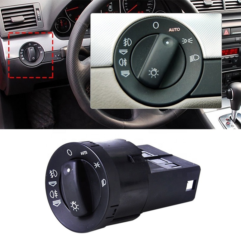 8E0941531D  Headlight Foglights Car Front Fog Lights Light Control Switch For Audi A4 B7 2002-2008