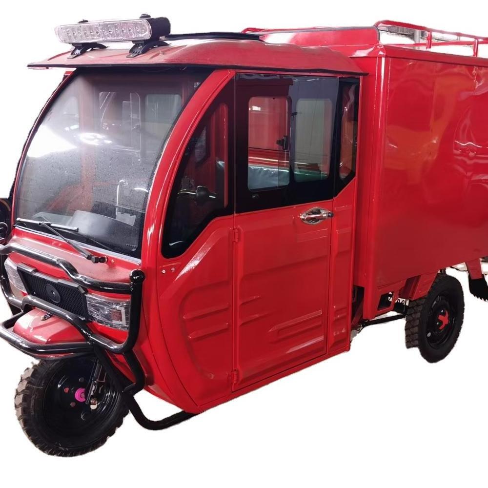 China electric tricycle food trucks mobile food cart hot dog vending carts with three wheels on promotions