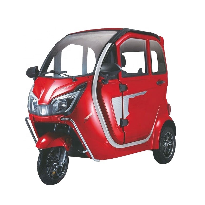 Fully enclosed  electric tricycle for passengers mini electric tricycle tuk tuk