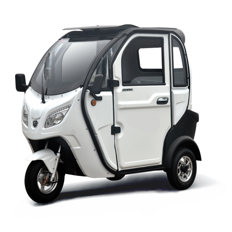 Energy Electric Tricycle Hot Sale Cheap Mini Four Wheeler New China Car for Adult 60V 1000W Closed Eec Electric Scooter Enclosed