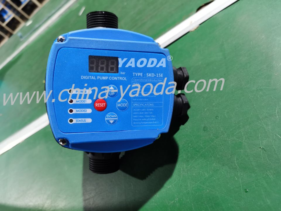 Digital Double Control Automatic Pump Control For Water Pump Pressure Switch