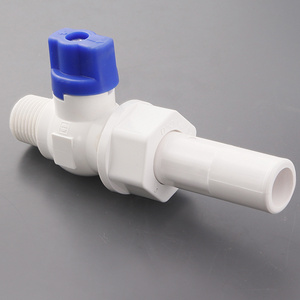 The factory can wholesale custom size thermoplastic Corporation valve pvc water ball valve