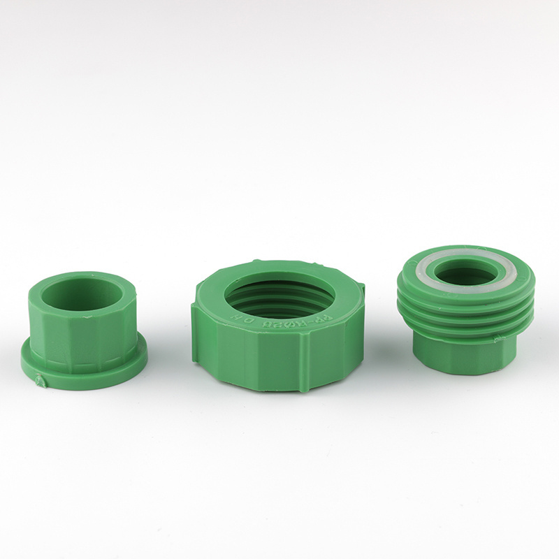 Factory produced customizable sizes union 32mm plumbing plastic ppr pipe and fittings