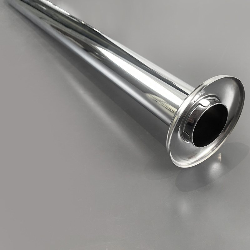 Sink tail drain pipe pop up p-trap siphon plain for bathroom basin waste stainless steel bends pipe