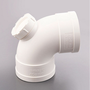 Customized pipe fittings of various models and specifications 2 inches schedule 40 plumbing material pvc pipe fittings