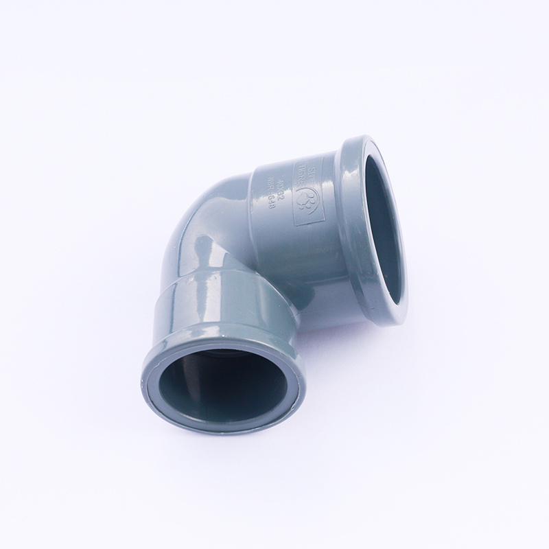 OFEEYA china manufacturer pipes and fittings plastic reducing elbow pvc reducer joint