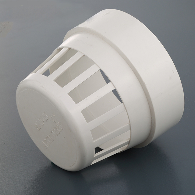 New listing injection 6 inch PVC pipe fittings pvc DWV vent cap water drain plastic pipes and fittings