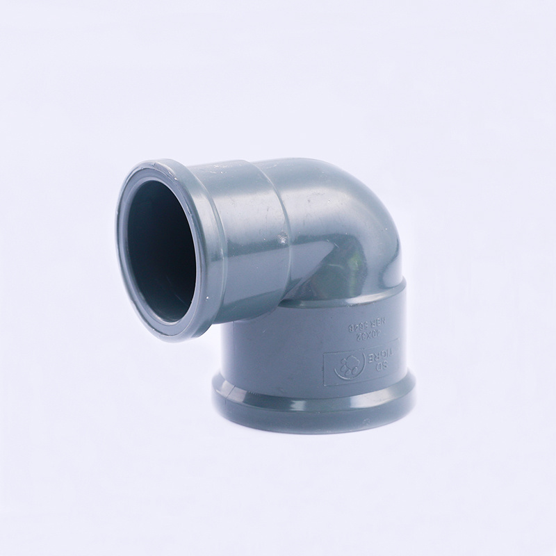 OFEEYA china manufacturer pipes and fittings plastic reducing elbow pvc reducer joint