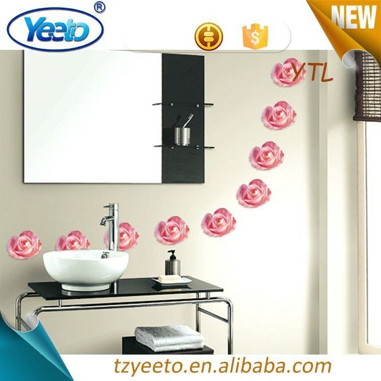 2015 removable peel and stick mirror sticker wall sticker,liberty lady wall decals,decorative clock wall sticker