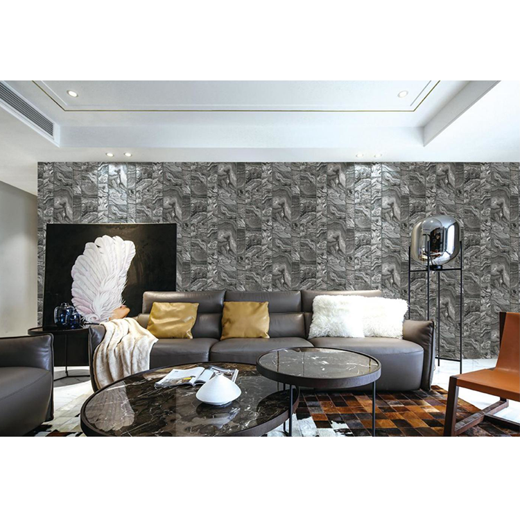 Modern luxury 3d waterproof home bricks vinyl ceiling marble flower wall paper rolls wallpaper coating paper