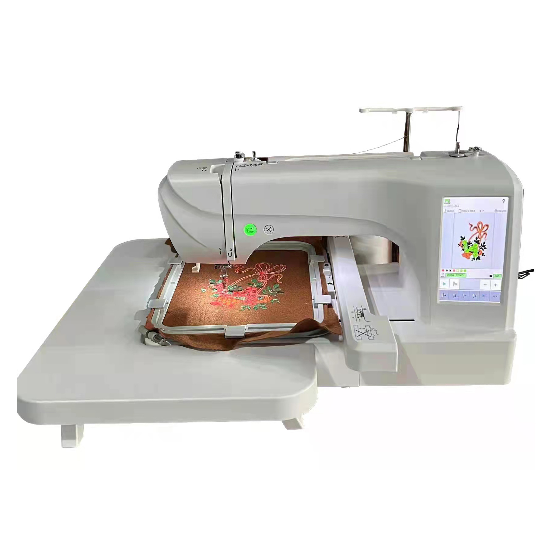 ES5-B  computer 3d embroidery  sewing machines with family use