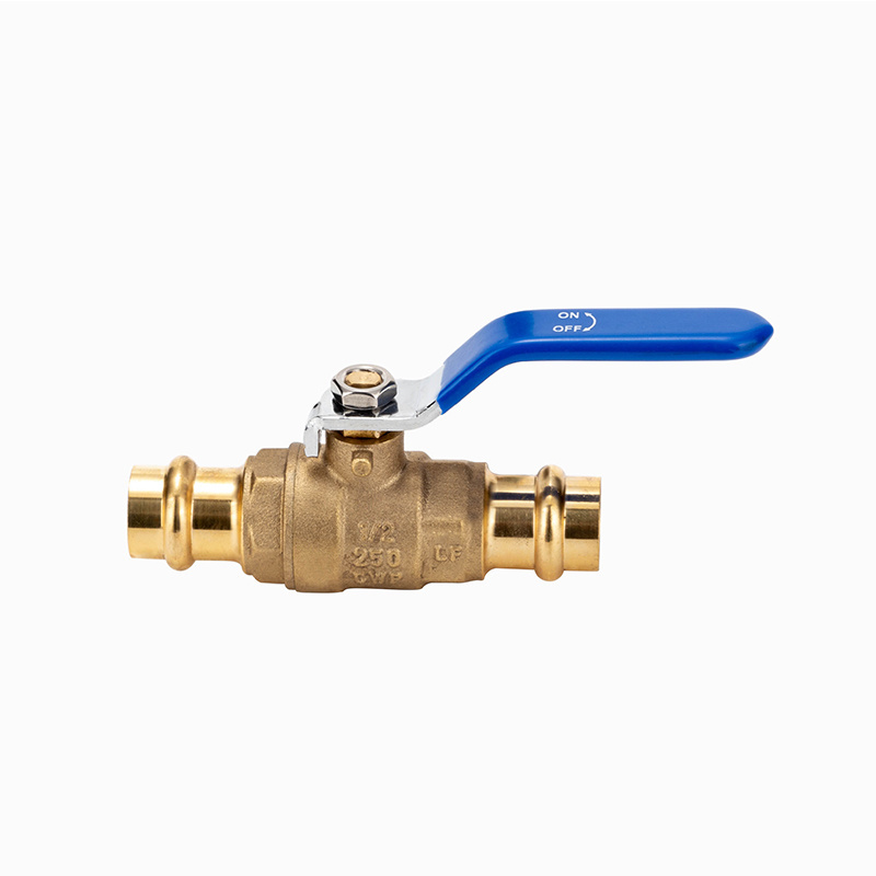 Professional Manufacturers Of Valves Valve Factory Forged Brass Press Connection Ball Valve For Pipe Connection