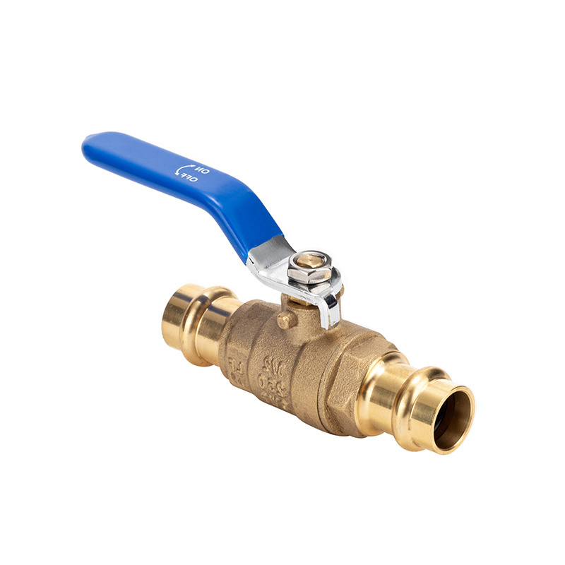 Professional Manufacturers Of Valves Valve Factory Forged Brass Press Connection Ball Valve For Pipe Connection