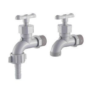 PVC ABS PPR Plastic Faucets Bathroom Basin Sink Bib Tap Bibcock Taps Mixer Faucet For Kitchen outdoor Garden