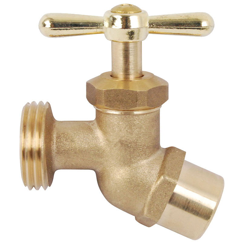 Factory Wholesale Brass Material Drain Valves Garden Water Pipe External Thread Drain Valves