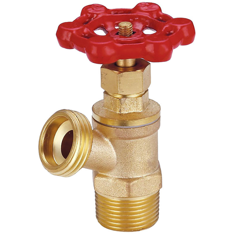 Factory Wholesale Brass Material Drain Valves Garden Water Pipe External Thread Drain Valves