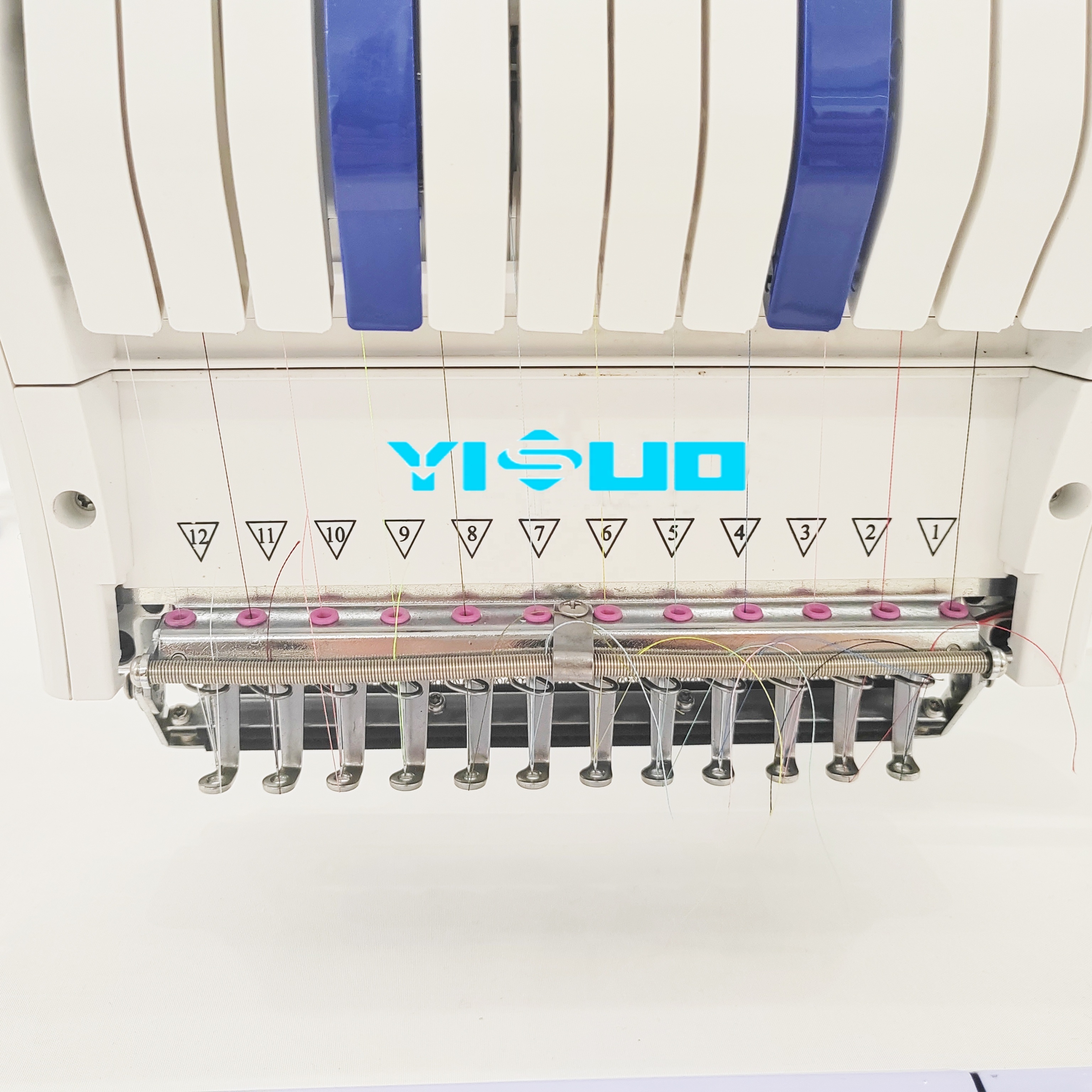 YISUO YS-1201 single head high speed 12 needle computer T-shirt garment embroidery machine