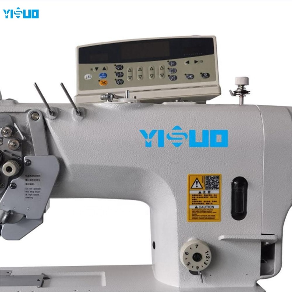 YS-8720D-UT Double needle flat sewing machine Split automatic thread cutting corner double needle industrial sewing machine