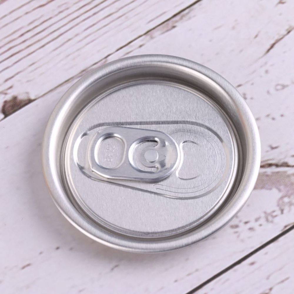 380ml Clear PET Plastic soda can with easy open lid can beverage packaging