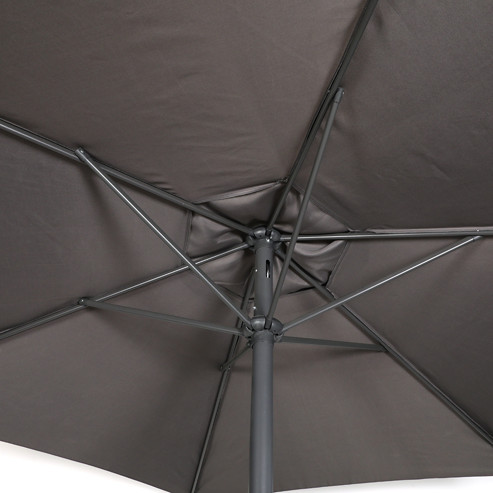 High Quality Outdoor Offset Pole Umbrellas Garden Parasol with Base Sun Cantilever Patio Umbrella for Sale Unbrella