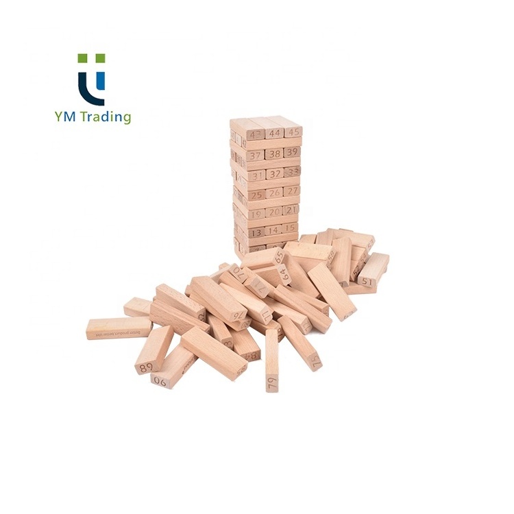 High quality mini kids wooden blocks