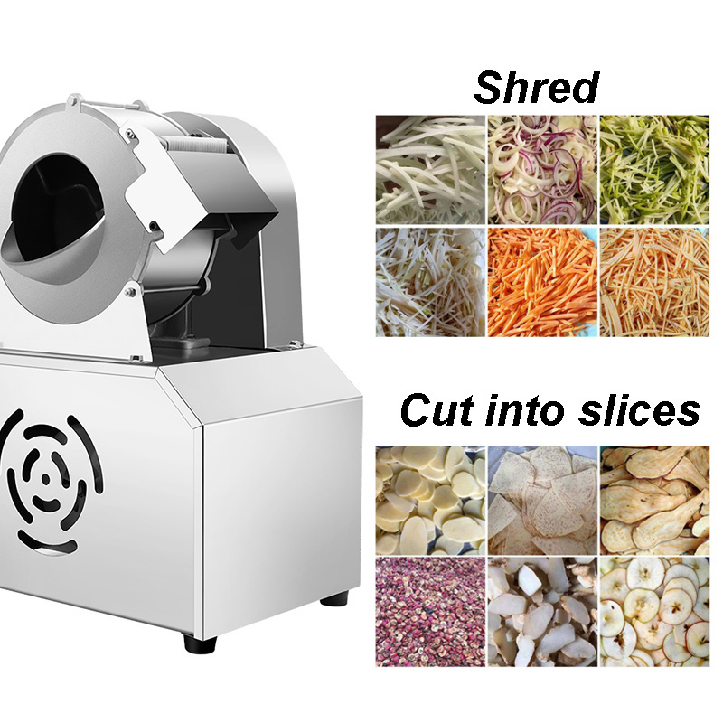 Low MOQ stainless 304 200W cabbage slicer cutter Potato Slicer machine in 110V/220V