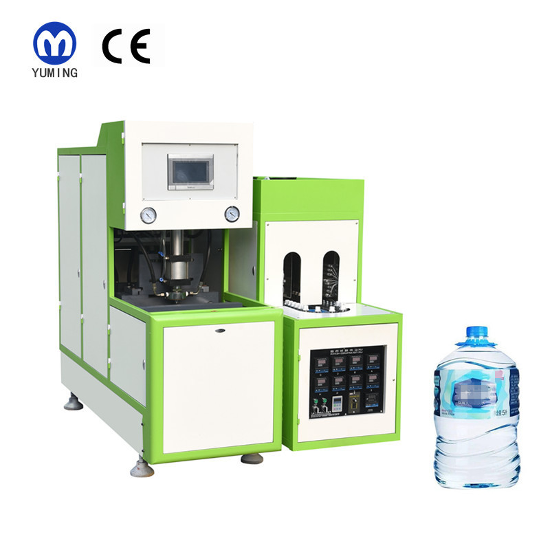 Factory direct sale Semi Automatic Blower Making 500 ml 5 L Water Bottle PET Stretch Blow Molding Machine