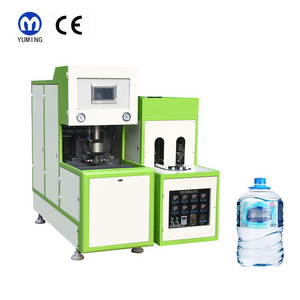 Factory direct sale Semi Automatic Blower Making 500 ml 5 L Water Bottle PET Stretch Blow Molding Machine