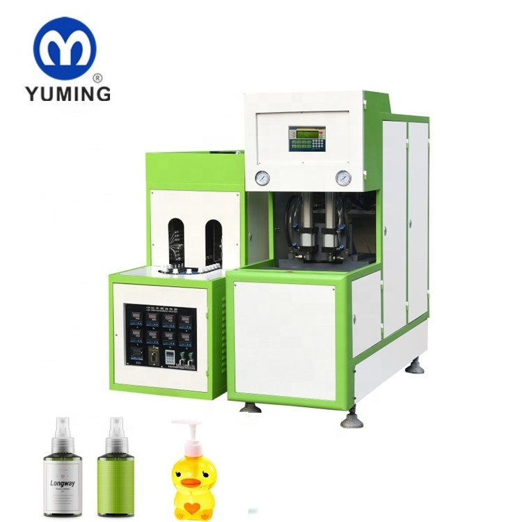 Factory direct sale Semi Automatic Blower Making 500 ml 5 L Water Bottle PET Stretch Blow Molding Machine