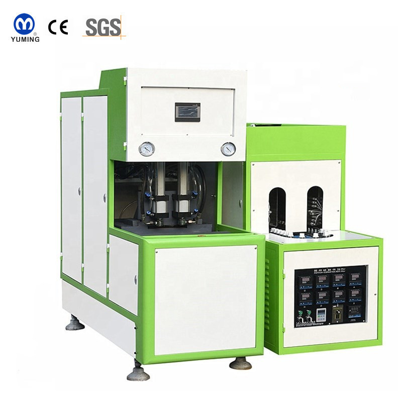 PET plastic blowing machine prices/water bottle making machine/semi automatic stretch blow moulding machine